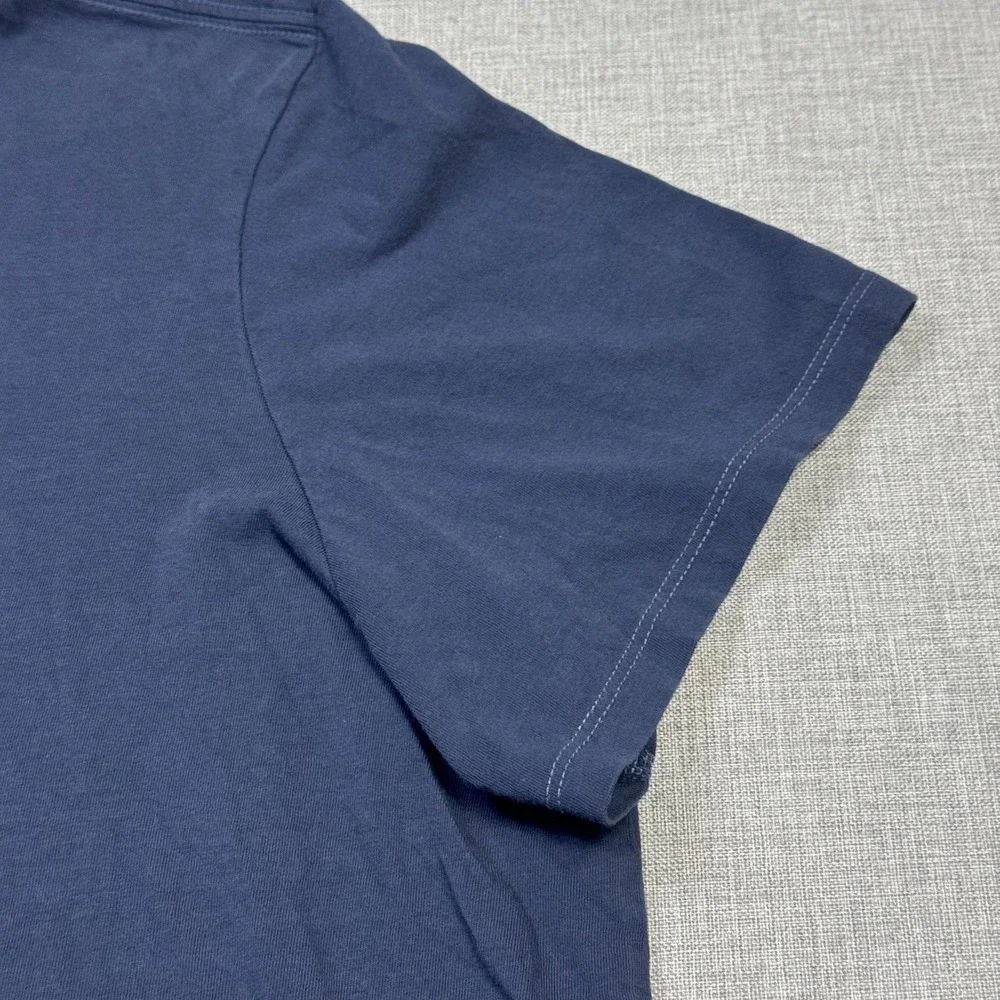 Life Is Good T-Shirt Womens 3XL Blue Crew Neck Basic Relaxed 100% Cotton